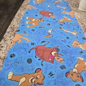 Disney Lion King-themed window valance